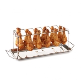 barbecook Grillzubehör, Hähnchenschenkel-Halter, grau, 42 x 16,5 x 14 cm, 2236140000 -