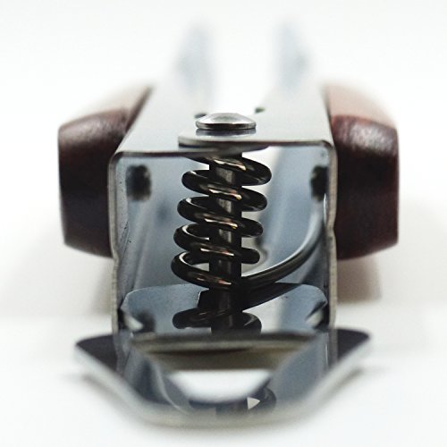 Lange Edelstahl Grillzange (45 cm) mit Holzgriff aus hochwertigem Palisander von Grillfaktur® - 4