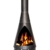 Buschbeck Feuerstelle, Gartenkamin Colorado, silber / schwarz, 45 x 45 x 125 cm, 90050.000 - 1