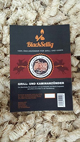 20 Kg Steakhousekohle + 20 Stück Öko Anzünder von BlackSellig reines Quebracho Holz- perfekte Restaurantqualität-REACH-registrierte Holzkohle - 2