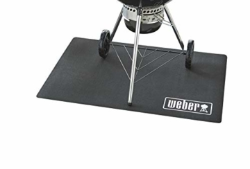 Weber 17897 Bodenmatte, Grillmatte, schwarz - 2