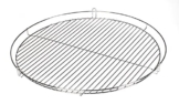 HeRo24 50cm Chrom Grillrost Grill Rost Grillgitter rund (R) - 1