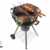 Moesta-BBQ 10249 – Churrasco BBQ Set für Smokin' PizzaRing – Bratspieß-Mangal-Aufsatz für Kugelgrill - 57cm Durchmesser - 3