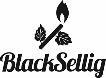 BlackSellig 10 Kg Stangen Kokos Grill Briketts XXL Reine Kokosnussschalen Grillkohle - perfekte Profiqualität - 6