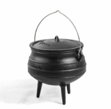 Gusseisenkessel 13 L Modell Afrika Gulaschtopf aus Gusseisen hochfunktioneller Lagerfeuertopf CookKing - 1