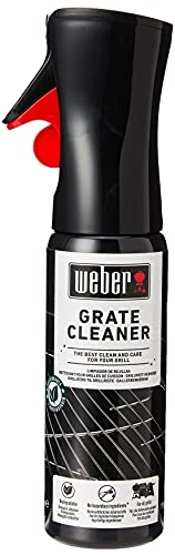 Weber 17875 Grillrost-Reiniger, 300 ml, Nebelspray, löst Fett- und Speisereste, schwarz - 1