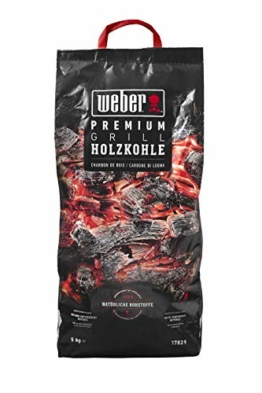 Weber 17829 Premium Holzkohle 5 kg - 1