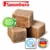 FLAMMBURO (8 kg Ökologische XXL Anzündwürfel vom Deutschen Hersteller, Grillanzünder, Kaminanzünder, Ofenanzünder, Anzündwürfel, Anzündwolle - DIN zertifizierte Qualität Made in Germany - (8 kg) - 2