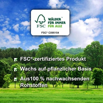 FLAMMBURO (8 kg Ökologische XXL Anzündwürfel vom Deutschen Hersteller, Grillanzünder, Kaminanzünder, Ofenanzünder, Anzündwürfel, Anzündwolle - DIN zertifizierte Qualität Made in Germany - (8 kg) - 3