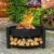 Feuerschale Montana Ø 70 cm Feuerstelle für Garten aus Stahl Feuerkorb als Wärmequelle oder Grill CookKing - 3