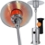 KESSER® Heizstrahler Gas Heizpilz für Terrasse Edelstahl Terrassenheizer, 14kW Gasheizstrahler, Wärmestrahler, Heizgerät, mit Kippschutz und Abschaltautomatik, inkl. Schutzhülle - 1