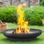 Feuerschale Dubai Ø 100 cm Feuerstelle für Garten aus Stahl Feuerkorb als Wärmequelle oder Grill CookKing - 3
