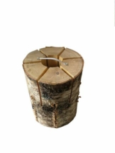 KM Firemaker Baumfackel Schwedenfeuer 20 cm Gewicht ca. 2 kg, Brenndauer ca. 1-2 Stunden - 1