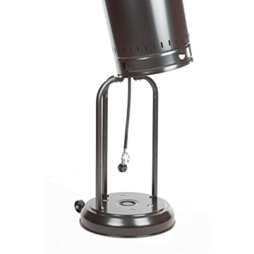 Amazon Basics Heizstrahler für Terrasse, Heizpilz, Havana Bronze - 4