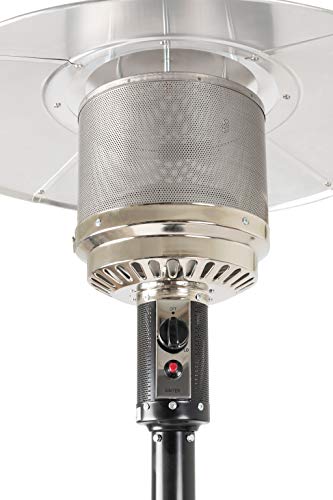 Amazon Basics Heizstrahler für Terrasse, Heizpilz, Havana Bronze - 6