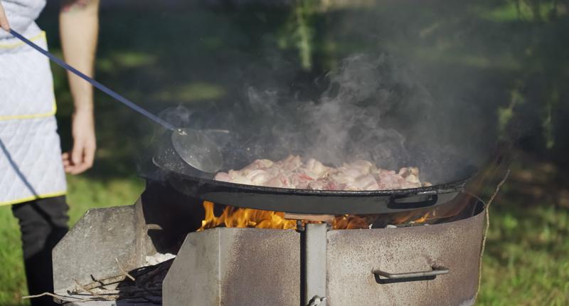 Schwenkgrill Grillpfanne Rezepz