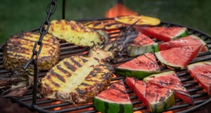 Schwenkgrill-Grillrost Rezepte Früchte