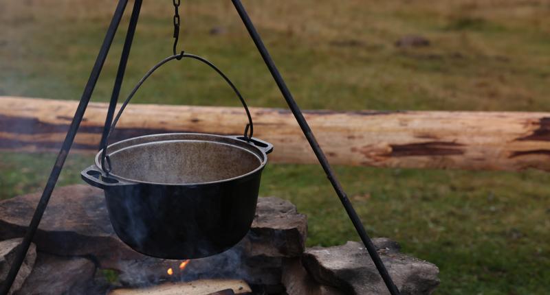 Schwenkgrill-Grilltopf