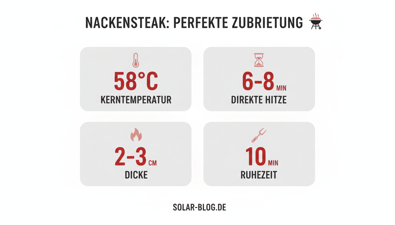 Nackensteak: Perfekte Zubereitung