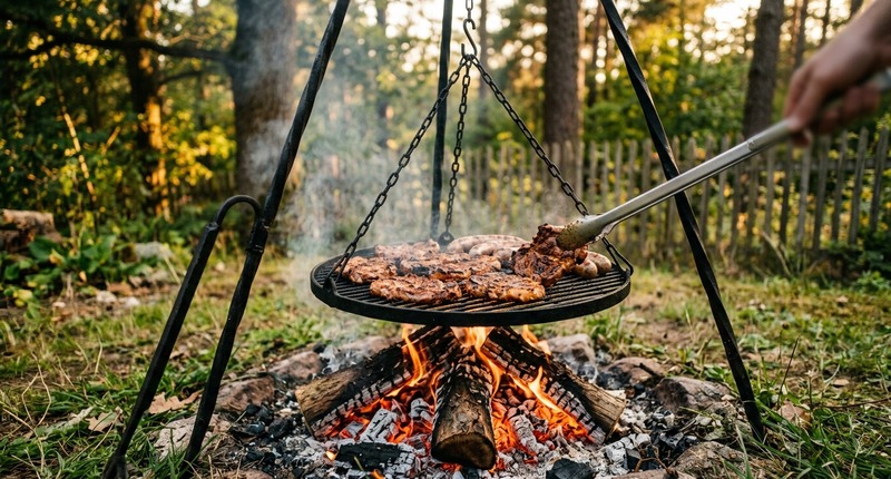 Tipps zum Grillen am Lagerfeuer Tipps zum Grillen am Lagerfeuer